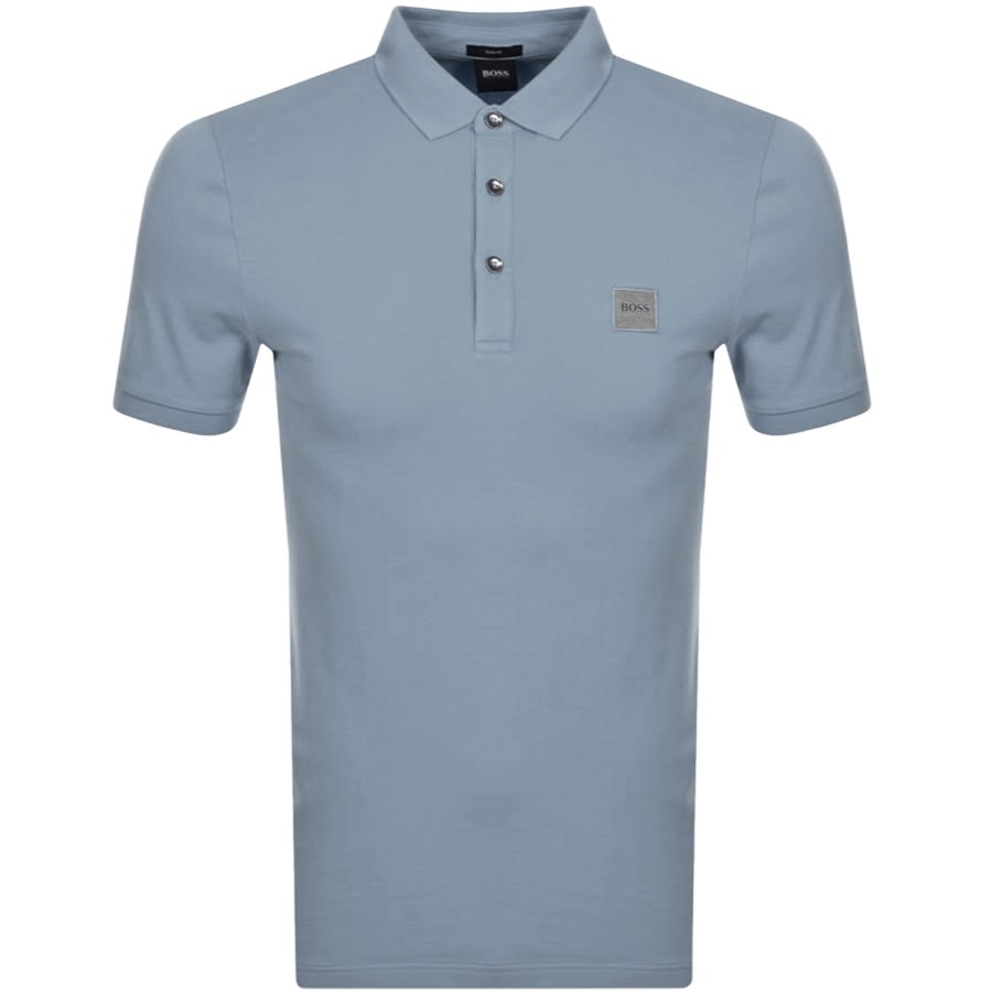 Alternative Image for ProductBOSS Passenger Polo T Shirt Grey1